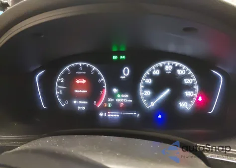 2022 Honda Civic Sport z USA, uszkodzony, nr VIN 2HGFE2F56NH536255